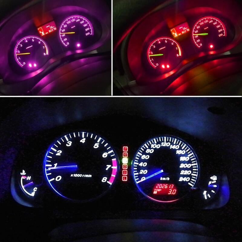 10Pcs Super Heldere T3 T4.2 T4.7 Led Lamp Canbus Auto-interieur Verlichting Indicator Dashboard Warming Instrument 3030SMD Lampen