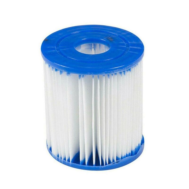 1pcs For Bestway Pump 58381 Replacement Filter Cartridge Swimming Pool Pump Easy Set Up Dropshipping Blue Fit Filter Pumps