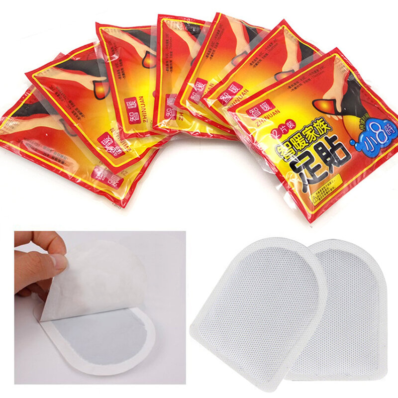 30 50 Pcs/ Lot Winter Body Foot Warmer Sticker Heat Adhesive Patches Foot Pad Keep Feet Warm Pads Heat Packs Long Lasting Patch