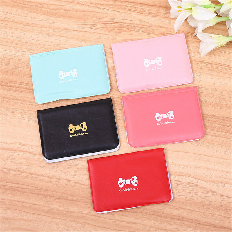 Cute Candy Color Wallet Case PU Leather on Cover for Auto Driver License Bag Car Driving Documents business Card Holder Purse