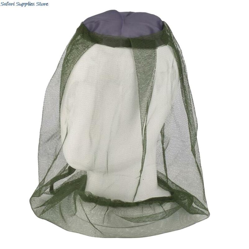 Anti Mosquito Bee Insekt Bug Mesh Cap Hut mit Kopf Net Mesh Gesicht Schutz für Outdoor Angeln Wald Dschungel