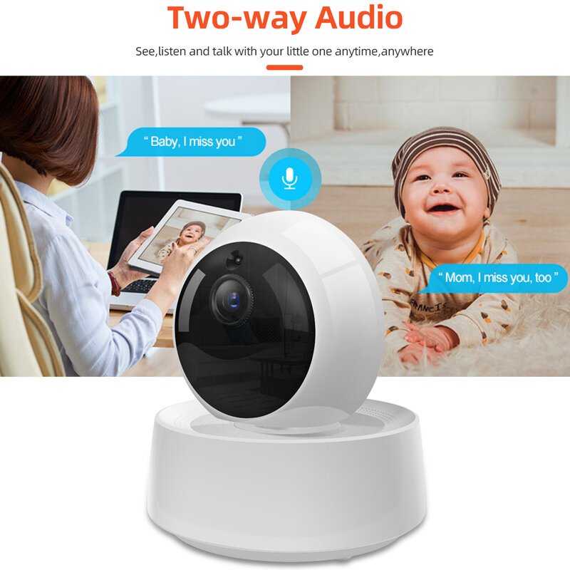 Nuovo GK-200MP2-B Mini Wireless Wifi Camera IP Ewelink APP 360 IR 1080P HD Baby Monitor sorveglianza allarme di sicurezza casa intelligente