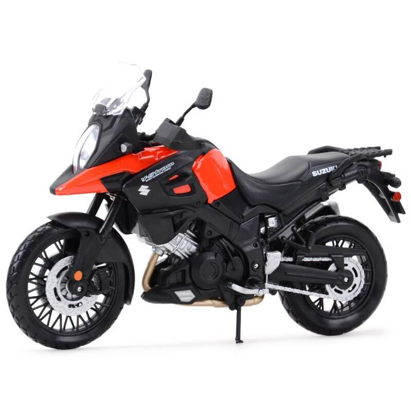 Maisto – moto Suzuki v-strom 1:12, véhicules statiques moulés, loisirs de collection, modèle jouets