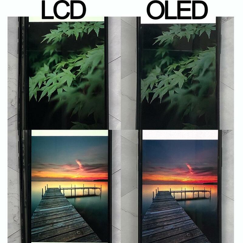 مجموعة استبدال شاشة OLED LCD تعمل باللمس ، AAA ، OEM ، لجهاز iPhone X XS XR MAX Inell 11