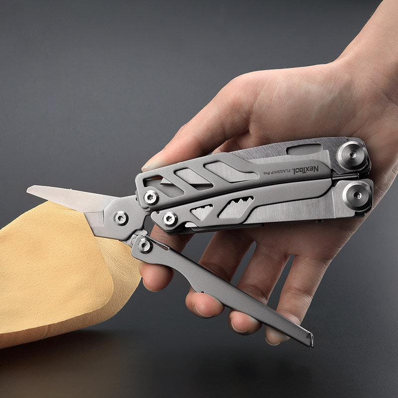 NexTool flagowiec Pro 16 w 1 narzędzie wielofunkcyjne szczypce edc składany nóż kieszonka taktyczna noże biwakowe Survival narzędzia wielofunkcyjne