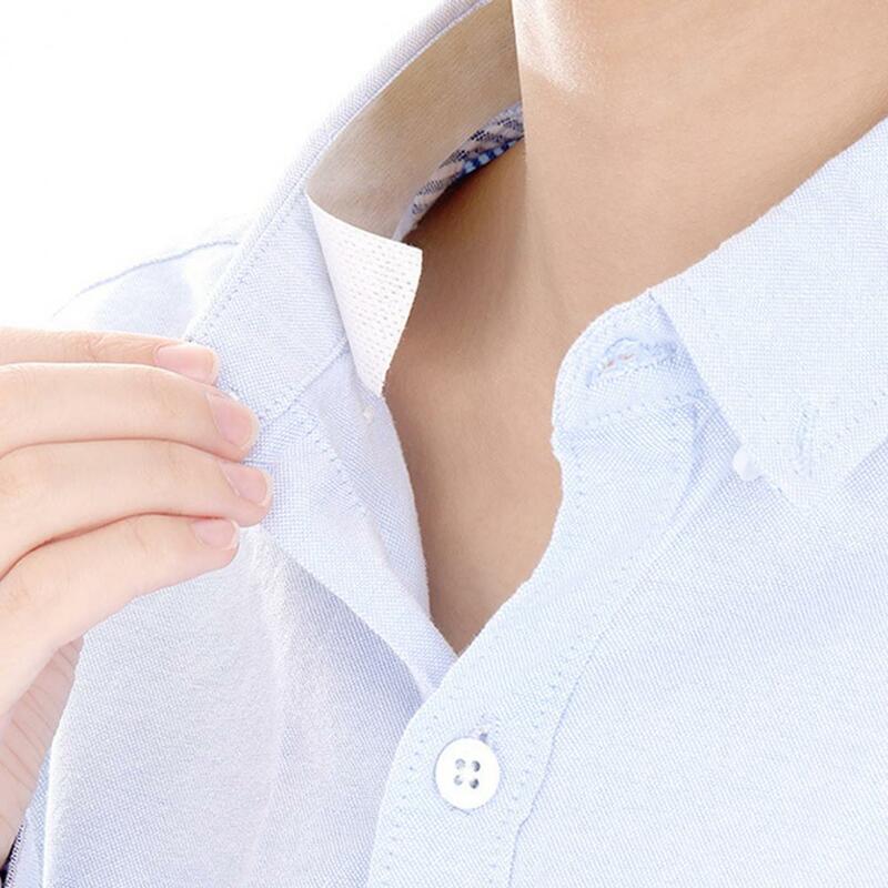 8m Summer Collar Sweat Pad Disposable Collar Grime Protector Sweat Pads Self-Adhesive Neck Liner Pads Unisex