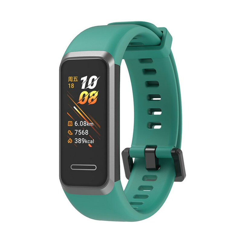 Correa de silicona para Huawei Band 4, correa de Color sólido para pulsera Huawei Band 4, correas suaves para reloj