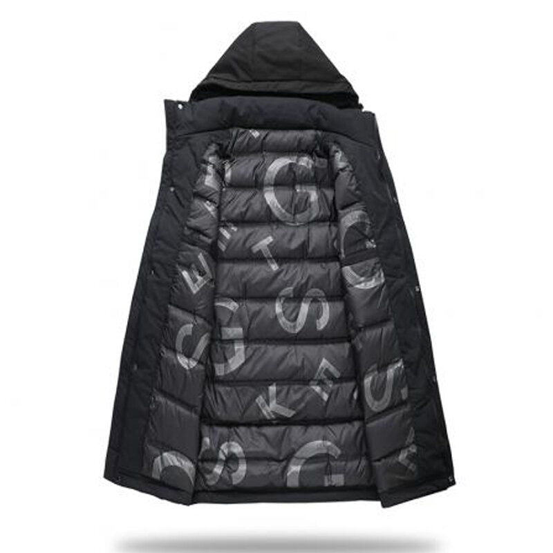 Superior grau novo designer marca casual moda rua jaqueta de inverno dos homens duck down blusão puffer casacos roupas dos homens 2021 L-4Xl