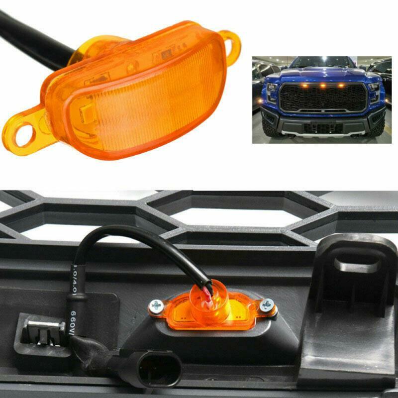 Car LED Front Grille Light Style Grill Smoke For Ford F-150 F150 2010 2011 2012 2013 2014 2015 2016 2017 2018 Car Accessories