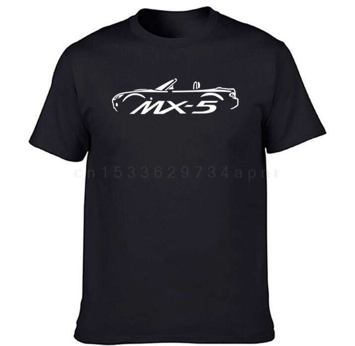 จัดส่งฟรี Mazda MX5 Eunos Roaster MK3 Enlightens Auto เสื้อยืด T เสื้อ2022