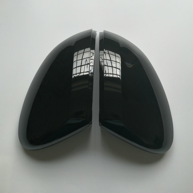 Cubiertas de espejo lateral negro para Volkswagen, tapas de cristal para VW Passat B8 Variant Arteon, 2016, 2017, 2018, 2019, 2020 (negro perla brillante), 2 uds.