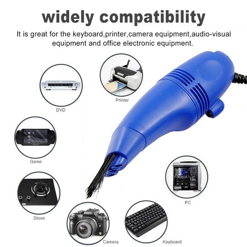Laptop Brush Practical Convenient 6 Colors USB Keyboard Vacuum Cleaner for Printer