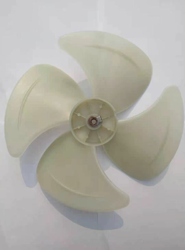 Impulsor axial de 260mm de diámetro, impulsor de ventilador axial de nailon, hoja de ventilador de plástico