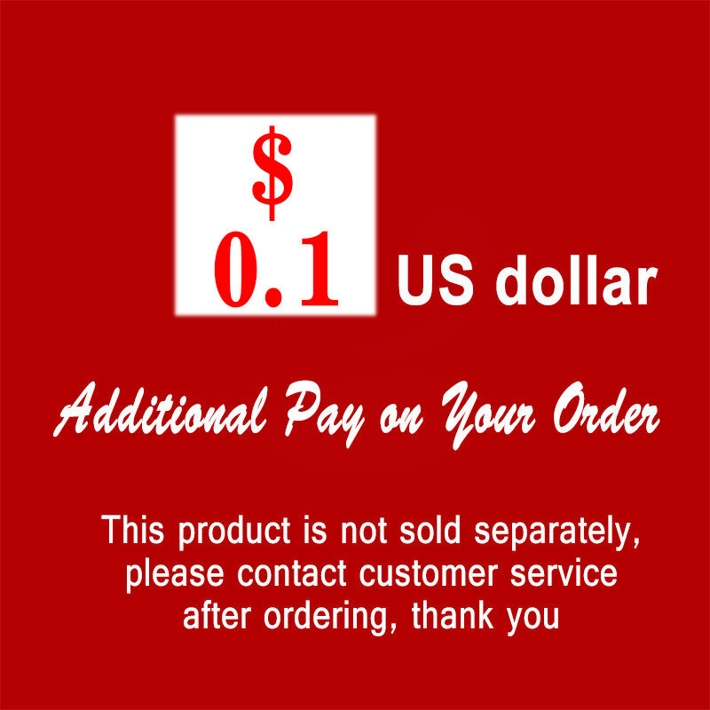 $0.1เพิ่มเติม Pay บน Order (Extra ค่าธรรมเนียม & ค่าจัดส่ง/ไปรษณีย์ความแตกต่าง) สามารถค้นหาผลิตภัณฑ์ที่คุณต้องการ