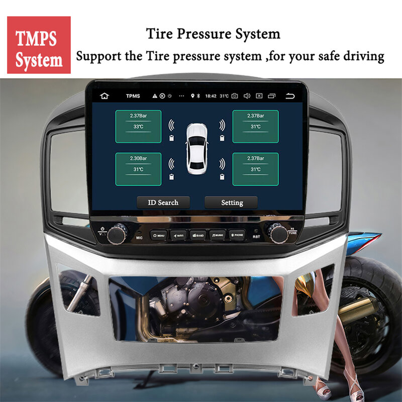 DVD Player do carro para Hyundai H1 Grand Starex 2015-2020, unidade de cabeça, vídeo, GPS, Wi-Fi, RDS, USB Audio Cassette, Android 13.0, 4G, 10.1 em