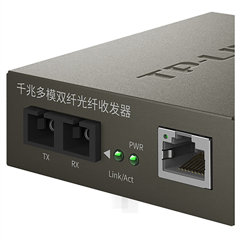 TP-LINK Technische Grade TL-MC200CM Gigabit Multimode Dual Fiber Optische Transceiver 1000M Fiber Media Converter Sc 0.55Km