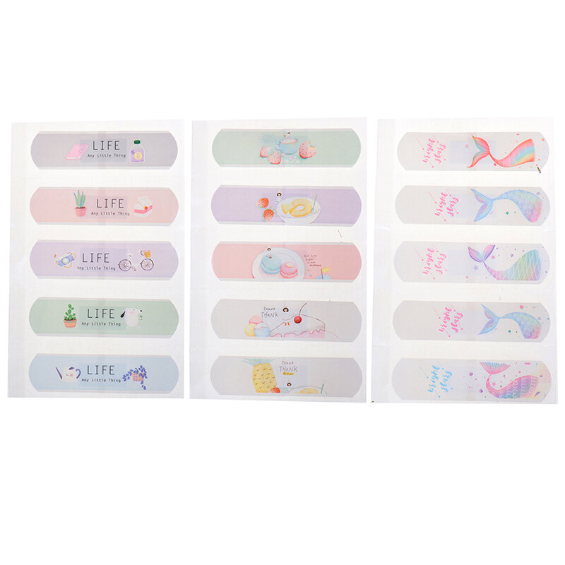 Hemostatic Adhesive Bandages Breathable Cute Cartoon Band Aid Waterproof First Aid Emergency Kit for Kids Stickers Bandage