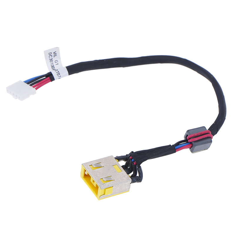 Arnés de alimentación de CC para portátil, Conector de Cable de repuesto para Lenovo G500S, G505S