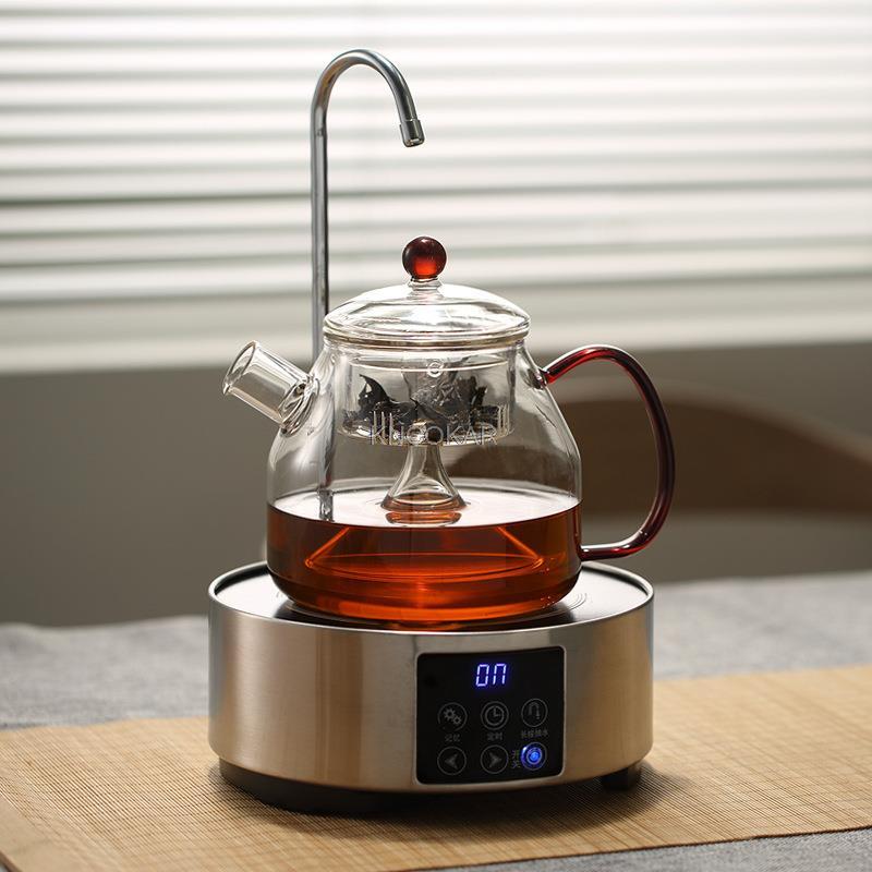 Placa de aquecimento elétrico multifuncional 220v, dispensador de água com aquecimento automático, aquecedor de chá