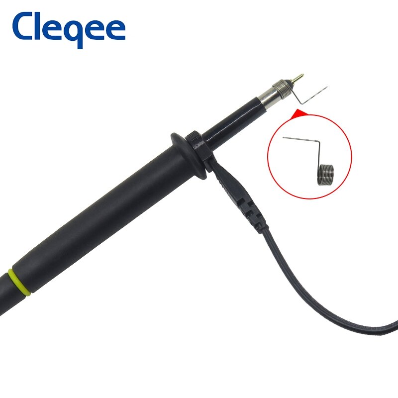 Cleqee p4100 2kv 100mhz kit sonda osciloscópio 100:1 de alta tensão para o osciloscópio owon liliput atacado