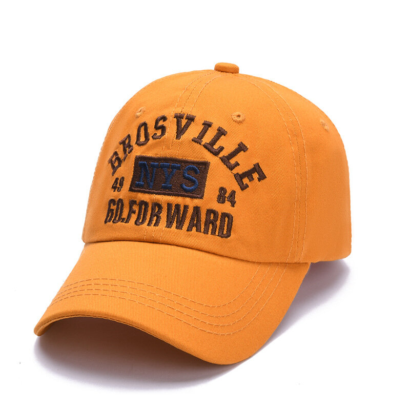 男性用の湾曲した野球帽,3D文字の刺繍が施された高品質のユニセックスキャップ,湾曲したエッジ,ヒップホップ,屋外のヒップホップスタイル