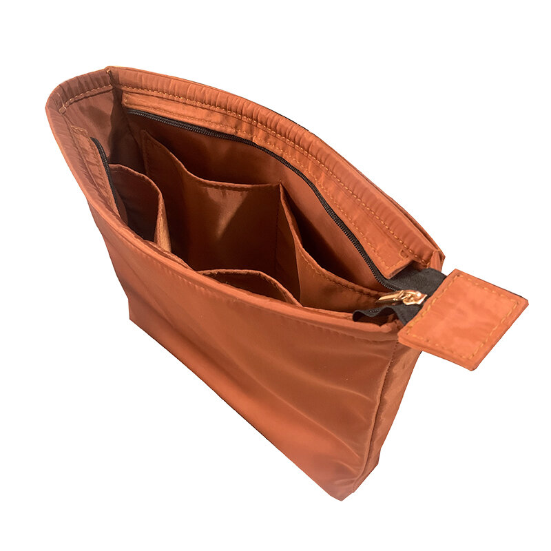 For Evelyne 16 29 33 insert Bags Organizer Makeup Handbag Organize Inner Purse Portable base shaper Premium nylon (Handmade）
