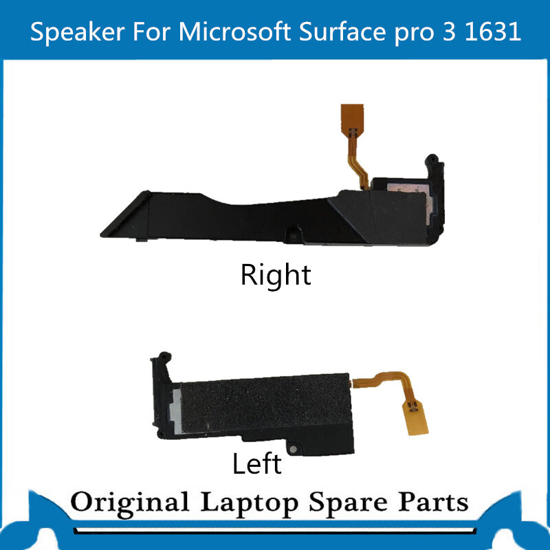 Altavoz derecho izquierdo Original para Microsoft Surface Pro 3, 1631, un par