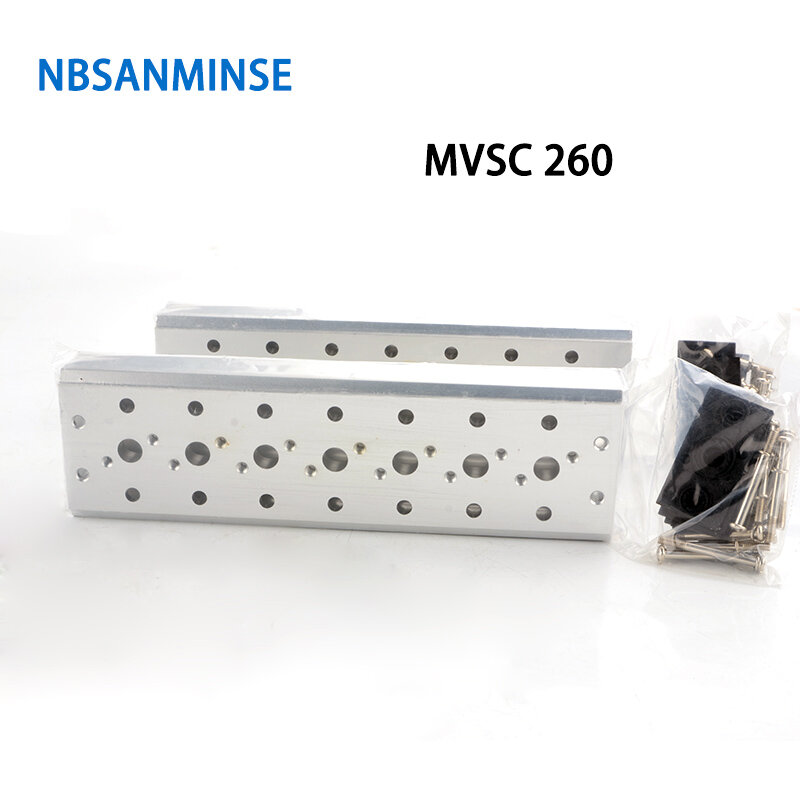 MVSC 260 300 460 standard Magnetventil Verteiler Mindman Serie niedrigen druck Conflux Board Hohe Qualität NBSANMINSE