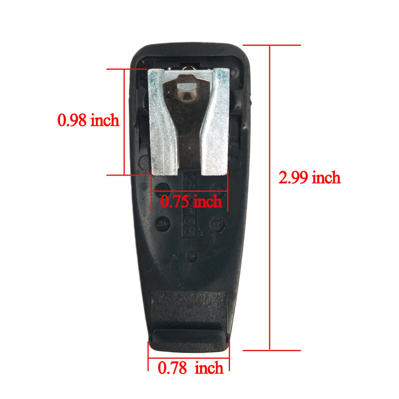 HLN9844A – Clip de ceinture pour Radio Motorola, pour XTS1500 XTS2250 XTS2500 PRO7150 VL130 PRO5450 PR1500 PTX760 MTX850 MTX900 MTX8250
