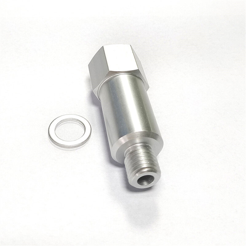 Sensor de temperatura refrigerante, adaptador de longitud extendida macho M12x1.5 a hembra, 3/8 "NPT para motor de la serie GM LS