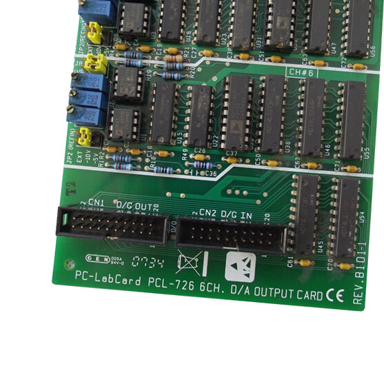 PCL-726 data acquisition card ISA BUS