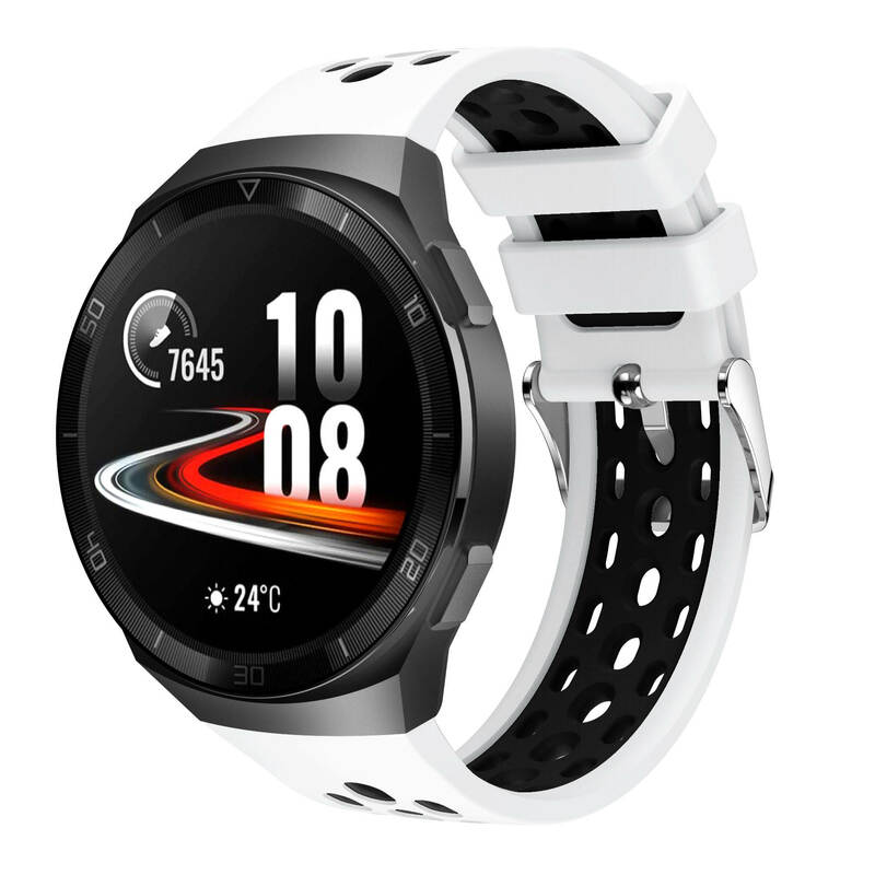 GT2e Dây 22Mm WatchStrap Cho Đồng Hồ Huawei Watch GT 2e Ban Đầu SmartWatchband Thay Thế Vòng Đeo Tay Dây Bán Silicon Thể Thao