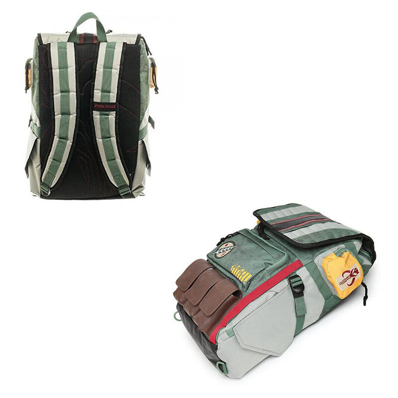 New Arrivals Zebella Star Wars Backpacks Yoda Boba Fett Laptop Backpack Men Vintage Travel Bags Games Movies Anime Male Bags NEW