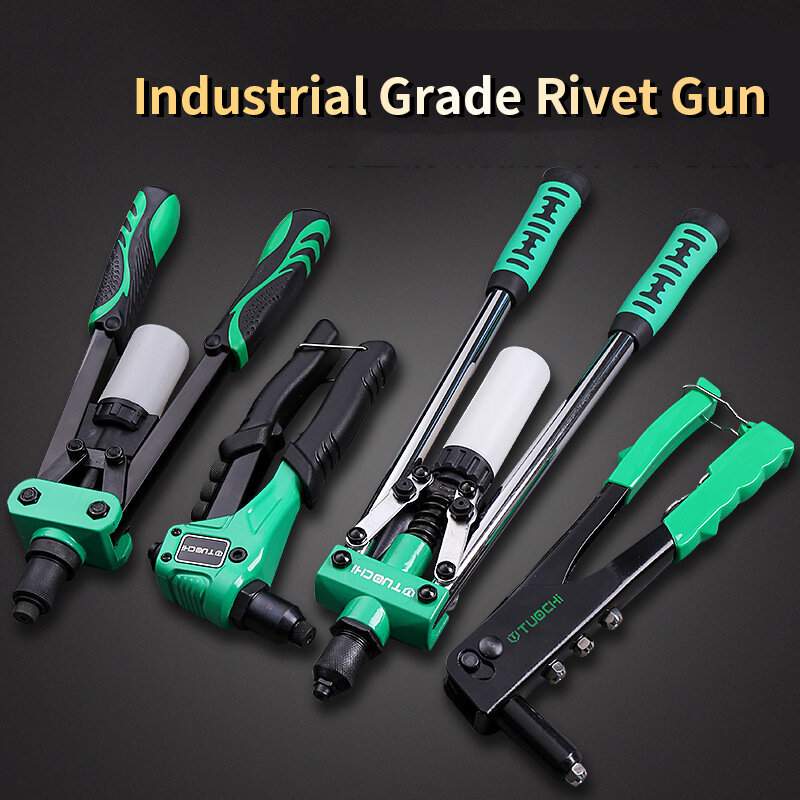 Industrial Grade Rivet Gun com punho duplo Heavy Duty Nail Pulling Gun Manutenção de proteção ambiental Ferramenta de mão decorativa