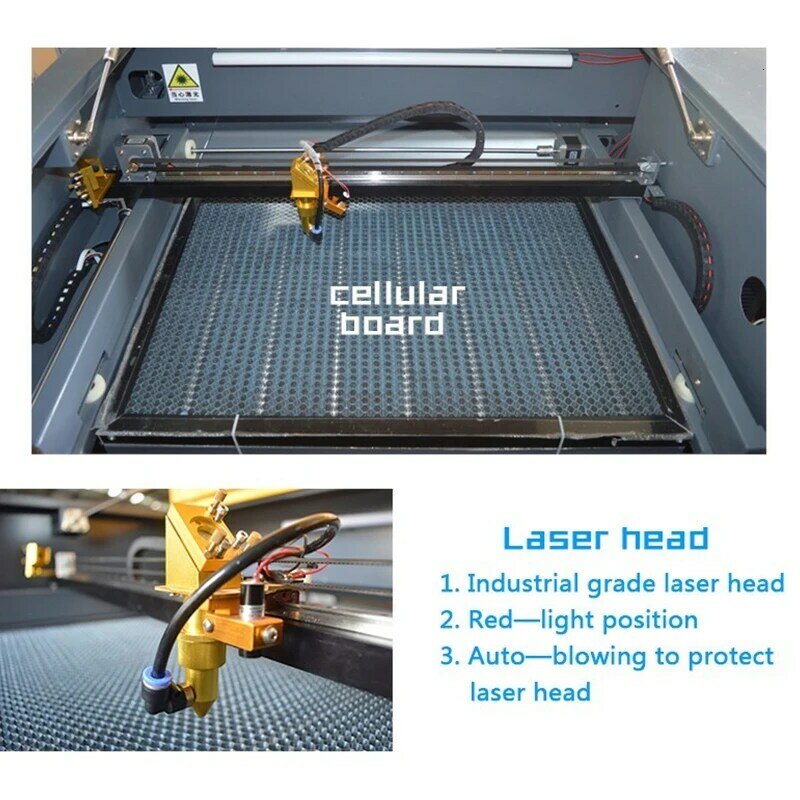 Hot Sale 4040 CO2 Laser Engraving Machine Ruida Off-line Control Panel Diy Mini 50w Laser Cutting Machine Coreldraw Support