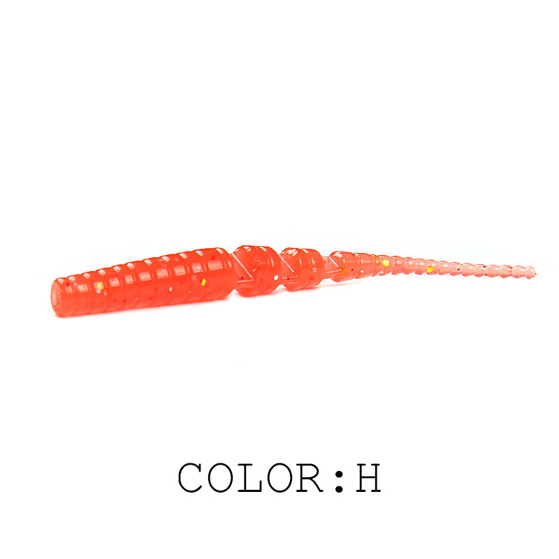 2018  Supercontinent Fishing Soft Worm Lures Ice Fishing Bait Soft Polaris Sinking Lure Pesca Cheap Fishing Tackle