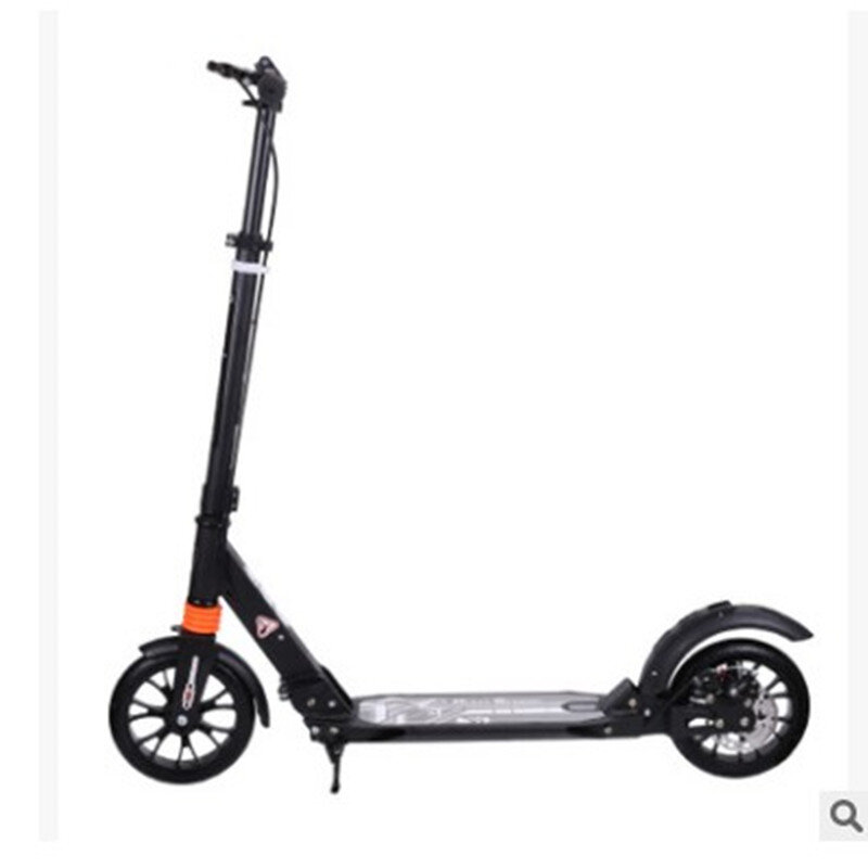 Children's scooter adult two-wheeled scooter two-wheeled work step big wheel folding campus tool scooter
