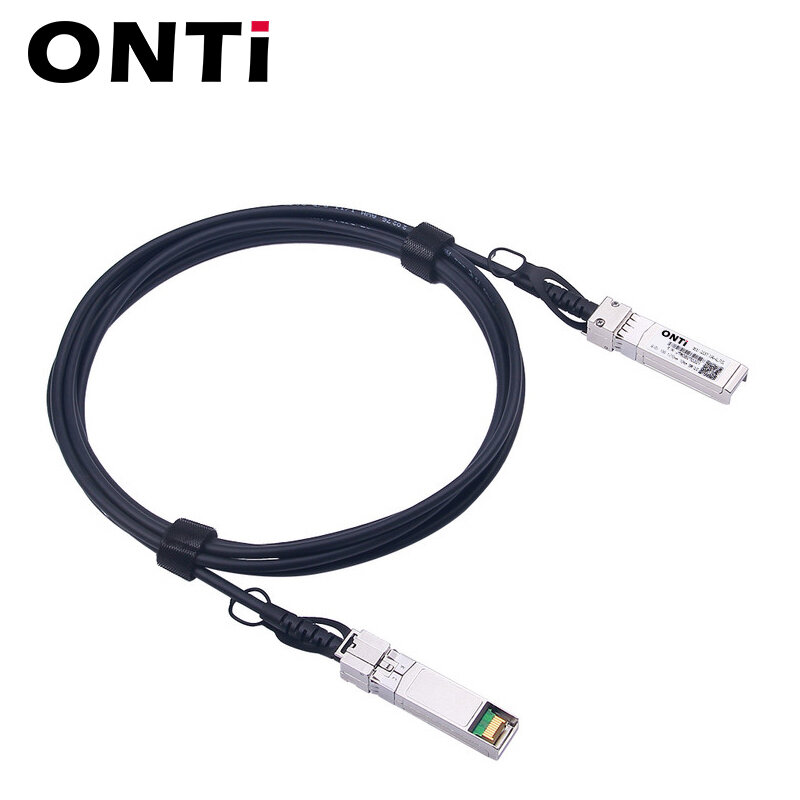 ONTi – câble passif SFP + twinstax de 10G, en cuivre à fixation directe (DAC), de 0.5 à 7M, pour commutateur Cisco,Huawei,MikroTik,HP,Intel, Etc.