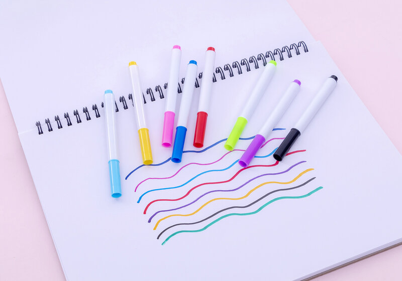 1pc Farbe Whiteboard Stift mit ca tou Studenten Whiteboard Stift Großhandel Student Schreibwaren Großhandel