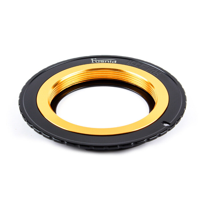 Metal for M42-EOS Lens Adapter Ring for M42 Lens to Canon EOS EF 5DIII 5DII 5D 6D 7D 60D Adjustable Lens Adaptor Connecting Ring