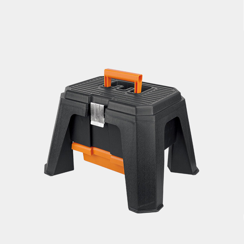 Stool-shaped Portable Hand Carry Case Bag Tool Kits Storage Box Safety Protector Organizer Hardware toolbox Impact Resistant
