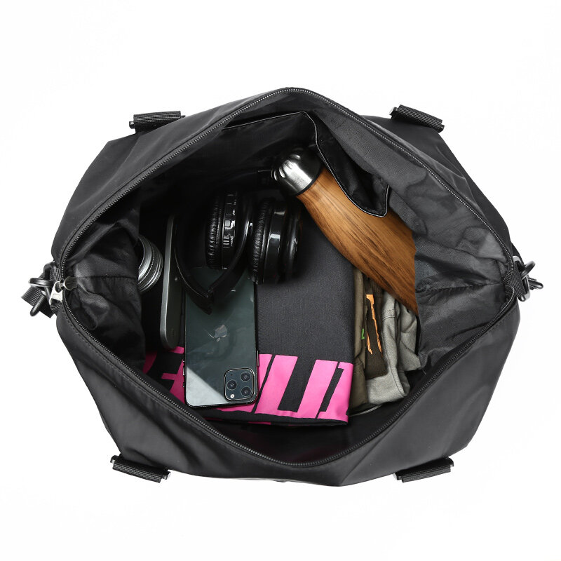 Дорожная сумка 2021, водонепроницаемая мужская дорожная сумка через плечо, повседневная сумка-тоут из ткани Оксфорд, модная практичная сумка ...