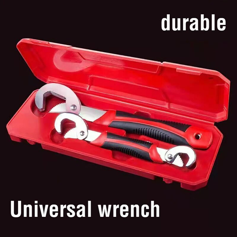 Multifunctional universal wrench tool set, open, automatic adjustable adjustable wrench