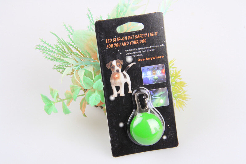 LED Pet Shining wisiorek nieśmiertelnik identyfikator dla psa 8 kolorów