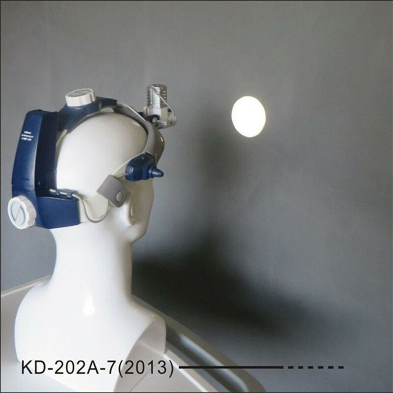 High Power Medical Headlight 5W LED Headlamp Dental Surgical Head Light Focusable Light Spot with 2 Battery
