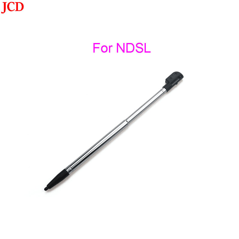 Металлический телескопический стилус для сенсорного экрана, черная пластиковая ручка для 2DS 3DS New 2DS LL XL 3DS XL LL For NDSL NDSi NDS Wii, 1 шт.