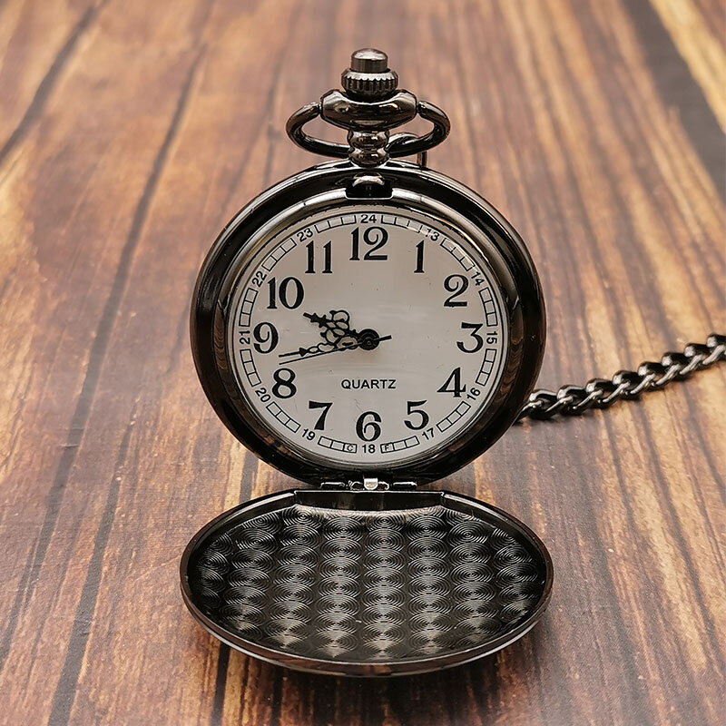 Para o meu avô Quartz Pocket Watch EU TE AMO PARA SEMPRE Gravado Colar Cadeia Relógio Relógios De Bolso Avô Presente De Aniversário