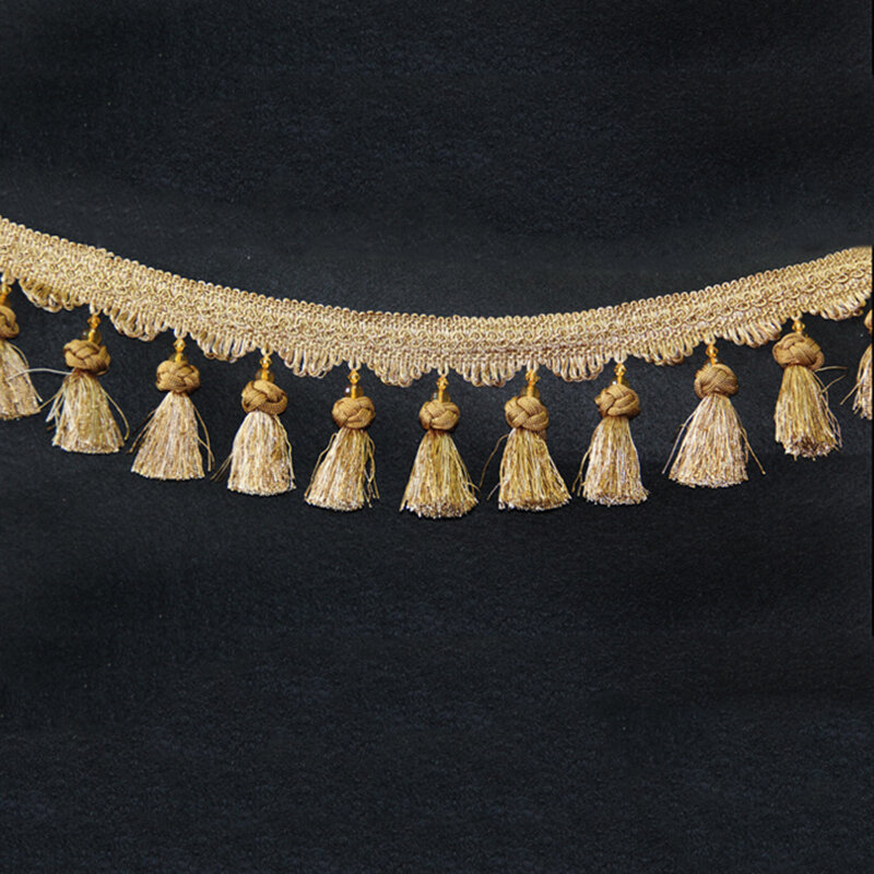 Piękna 6m taśma koronkowa frędzel bawełna etniczna koronkowa wstążka wykończeniowa szycie łacińska sukienka etap odzieży kurtyny dekoracyjne diy