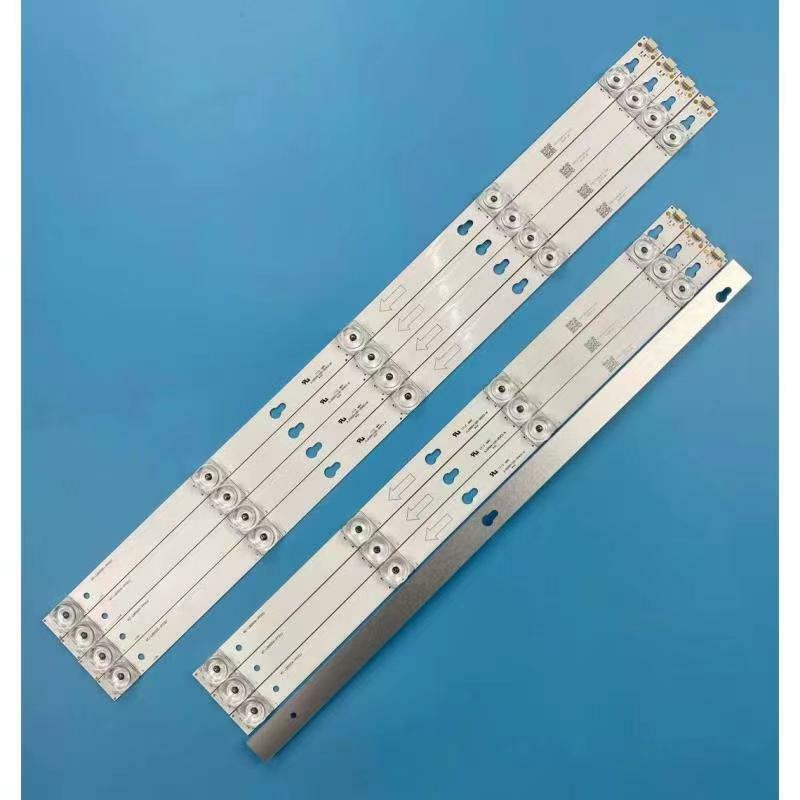 Bande de rétroéclairage LED, 8 pièces, pour L55P2-UDN TOT-55D2900-4x4 + 55U6700C 55D2900 D55A810