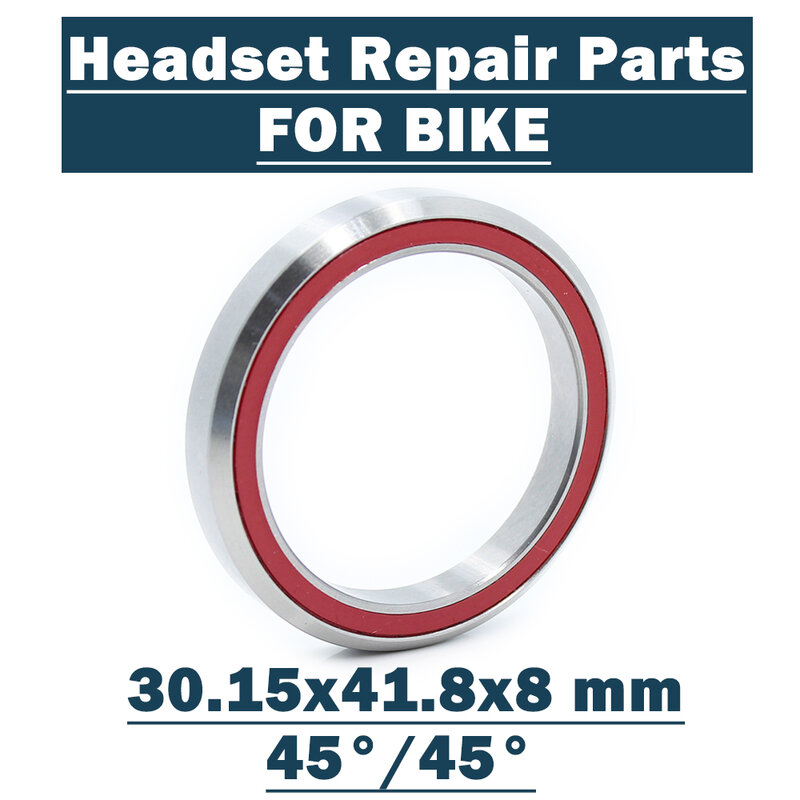 Roulements de casque de vélo P08H8, 30.15x41.8x8mm, à Contact angulaire à 45/45 degrés, ACB, pour vtt, 2 pièces